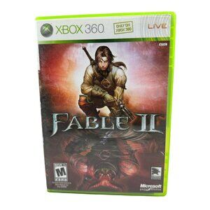 Fable II Xbox 360 - Complete CIB Tested Working